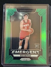 2024-25 Panini Prizm - Emergent Reed Sheppard #26 Green Prizm (RC) Rookie Card