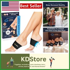 Arch Support Sleeves in Black: Targeted Compression for Plantar Fasciitis Relief