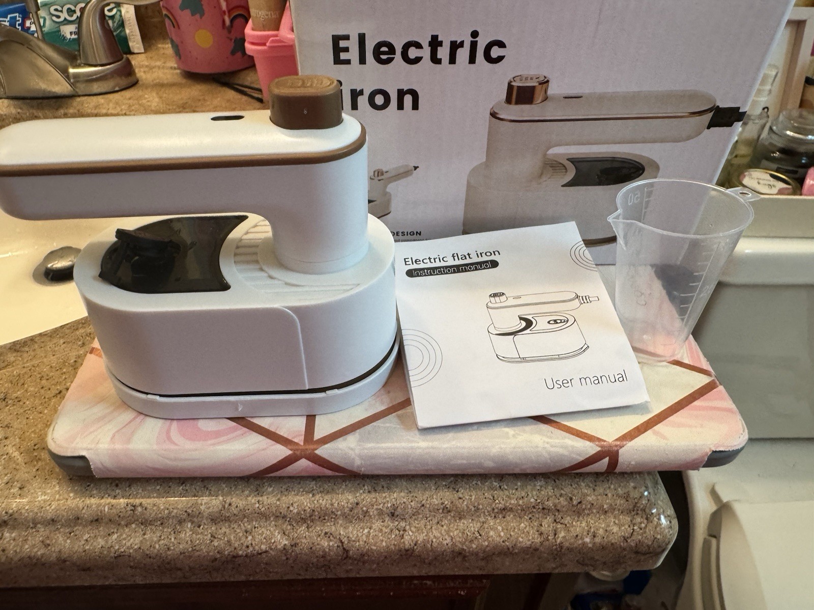 Travel Mini Foldable, Portable Iron, And Garment Steamer Wet Dry Handheld