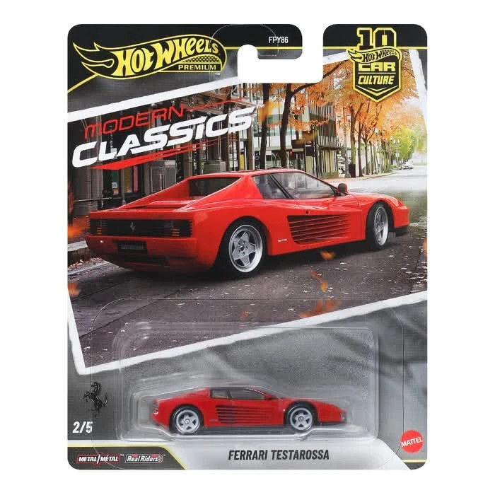 INHAND 2026 Hot Wheels Premium Modern Classic ' Ferrari Testarossa