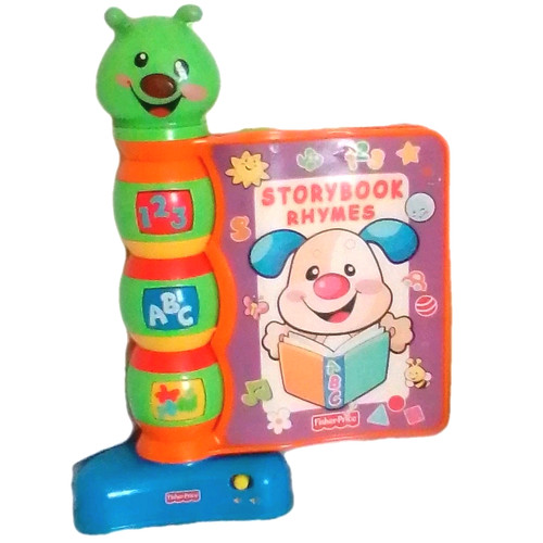 Fisher Price Laugh & Learn Storybook Rhymes Lights Sounds Book Interactive!