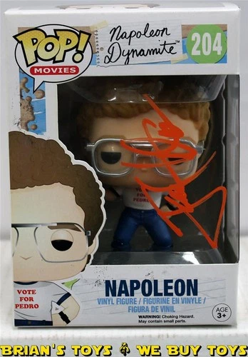 Funko Pop! Movies Napoleon Dynamite #204 Napoleon Vinyl Figure No Reserve