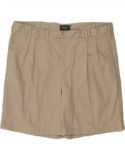 EDDIE BAUER Mens Pegged Chino Shorts W44 2XL Beige Cotton DH77