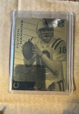 2003 the Merrick Mint Laser Line Gold Cards - Peyton Manning
