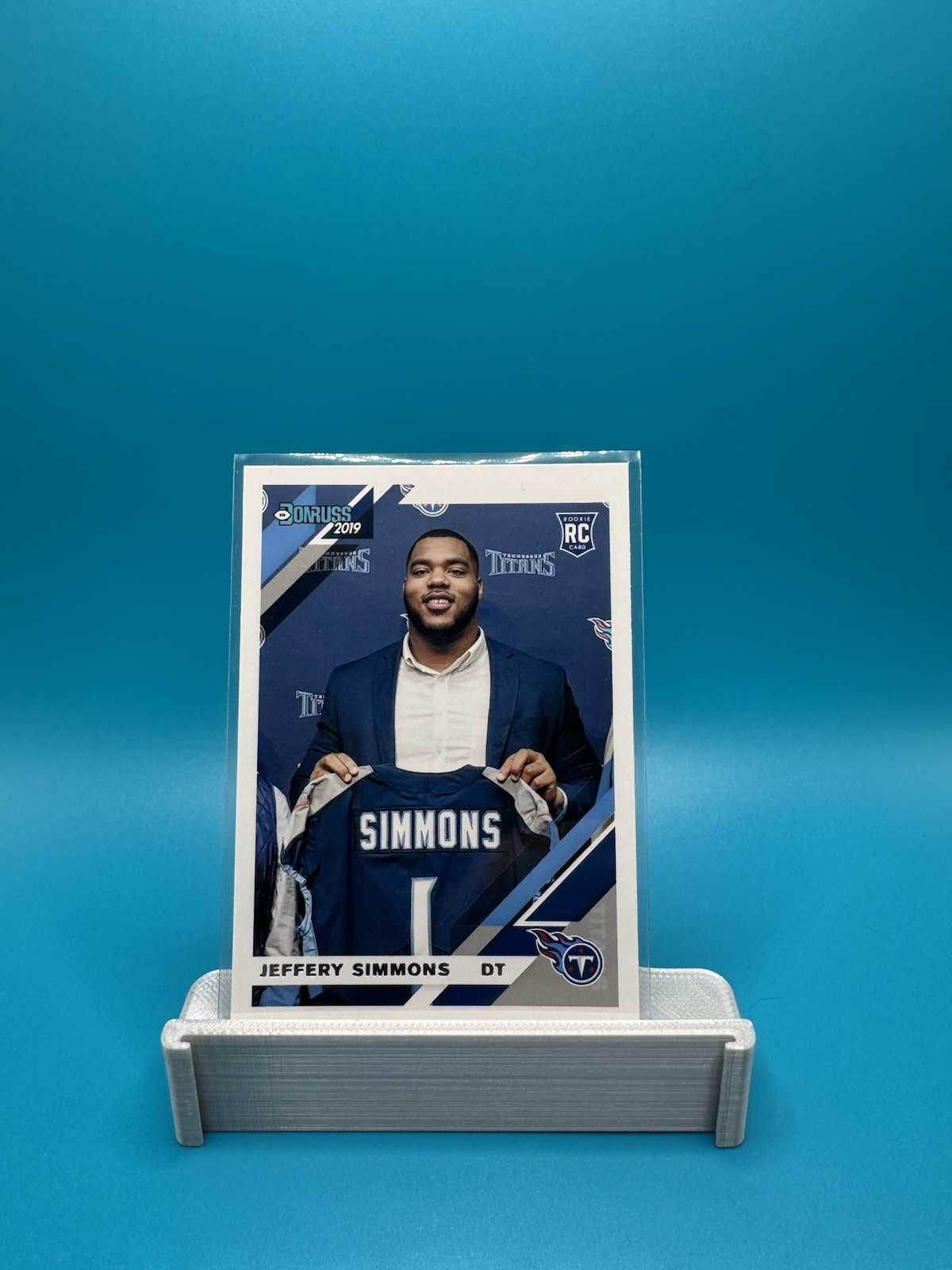 2019 Panini Donruss  Jeffery Simmons #258 Rookie Titans