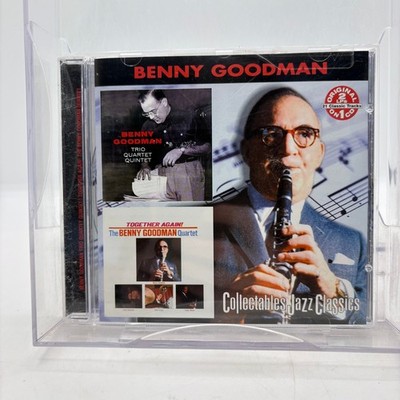 Benny Goodman Trio Quartet Quintet Together Again Jazz Classics 2 LPs on 1 CD