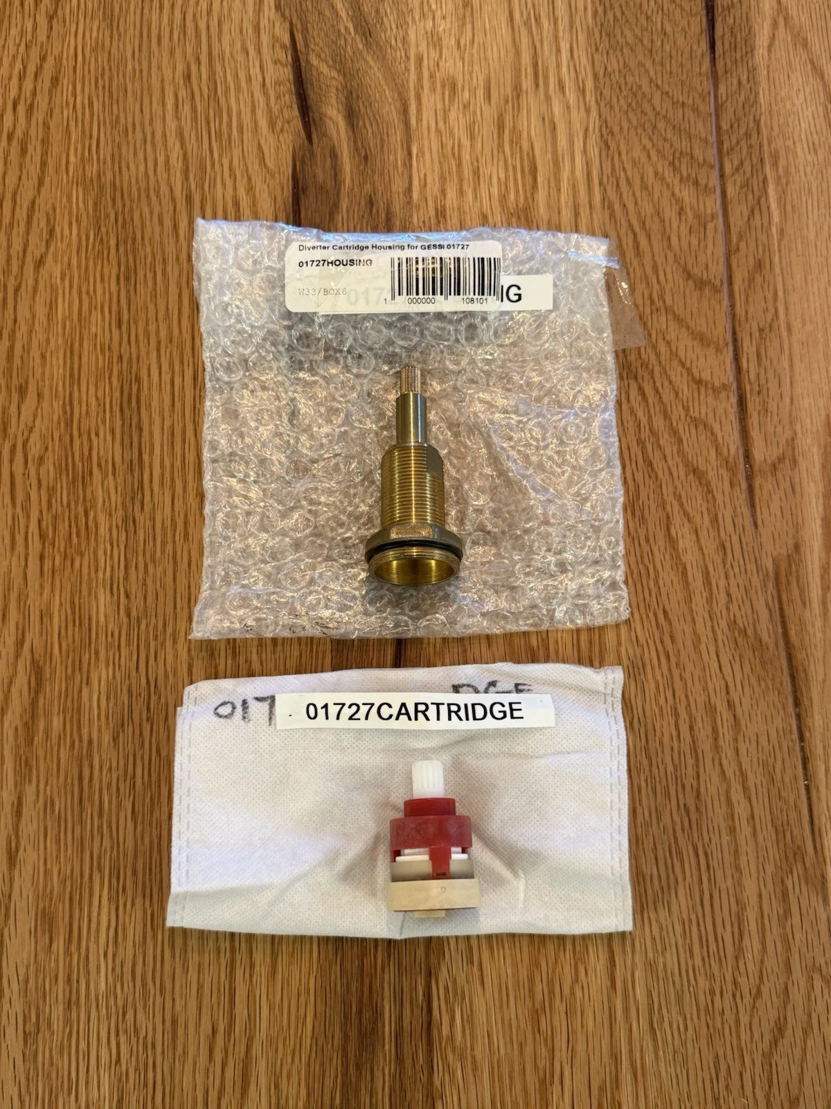 2-Way Red Diverter Thermostatic Cartridge & Housing For GESSI 01727 - New