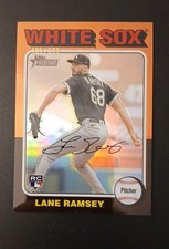 2024 Topps Heritage High Number - Lane Ramsey #353 Chrome 485/699 (RC) Rookie 