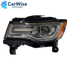 2014-2016 Jeep Grand Cherokee Left Driver Headlight Non-afs Hid W Modules Led