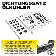 Dichtungssatz Dichtsatz + &Ouml;lk&uuml;hler f&uuml;r Mercedes 320 350 CDI Motorcode OM 642