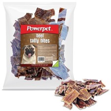 Powerpet Taffy Bites - Low Fat Premium Beef Jerky Treat, 8 Fl Oz (Pack of 1) 