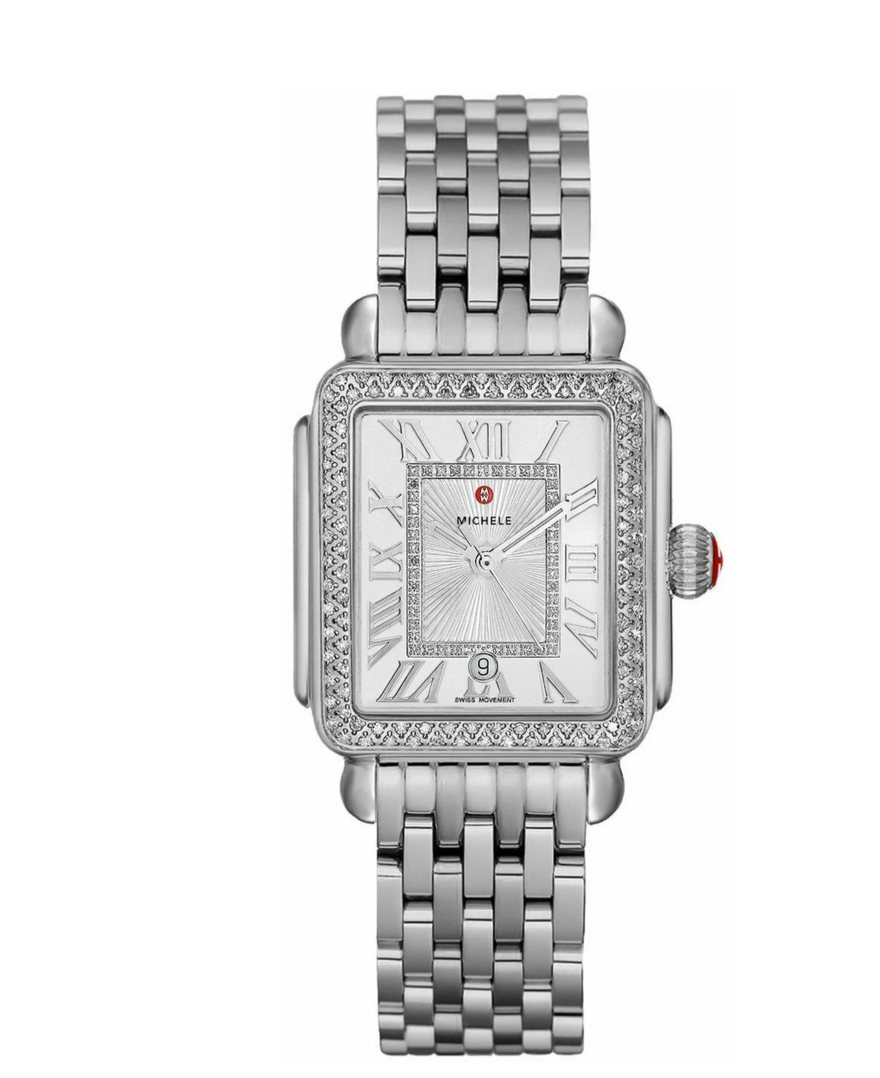 Michele Deco Madison Mid Quartz Ladies Watch MWW06G000001