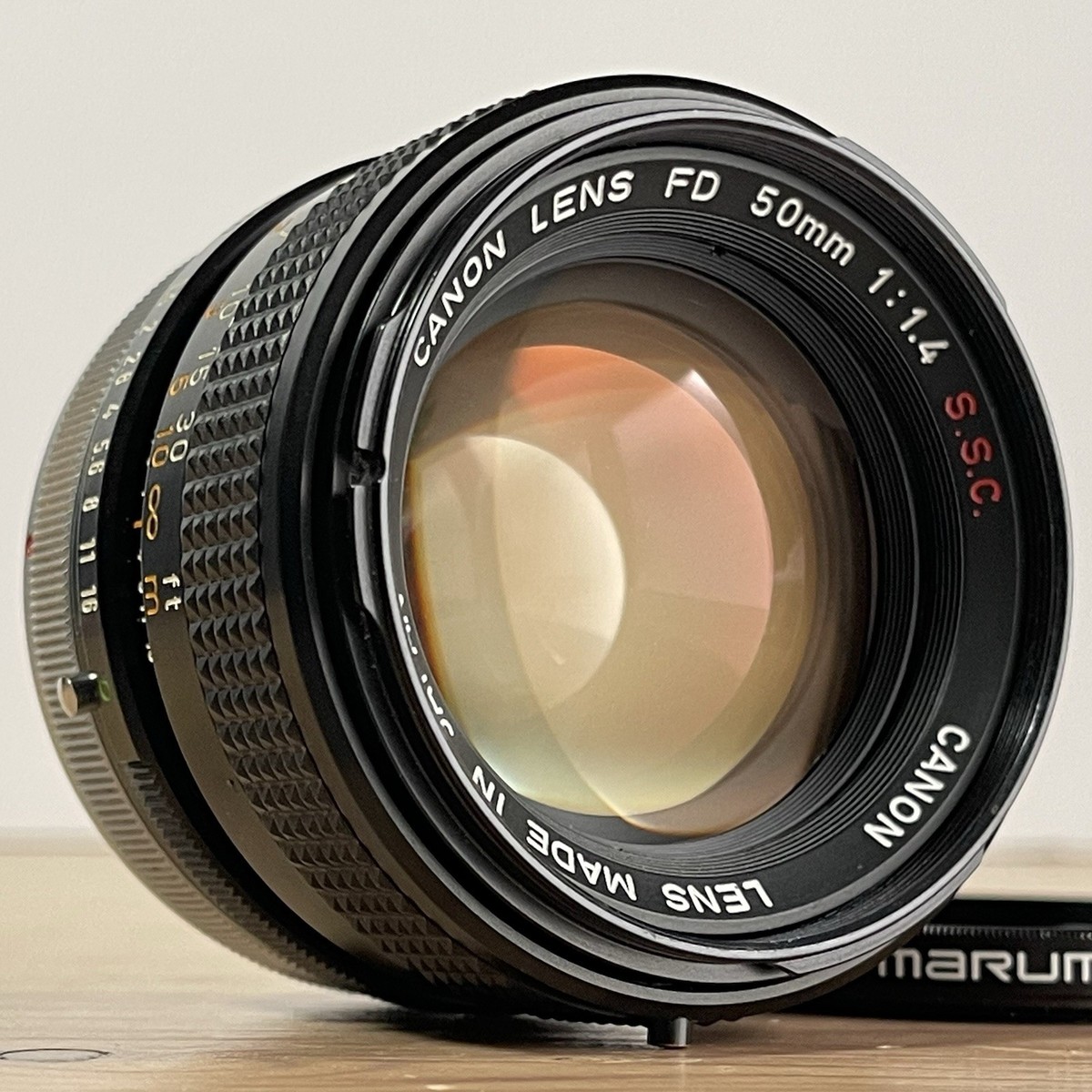 N Mint-] Canon FD 50mm f/1.4 S.S.C. SSC Standard MF Lens from