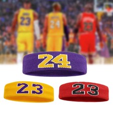 1Pcs Cotton Sports Headband Elastic Antiperspirant Sweatband Protection Basketba