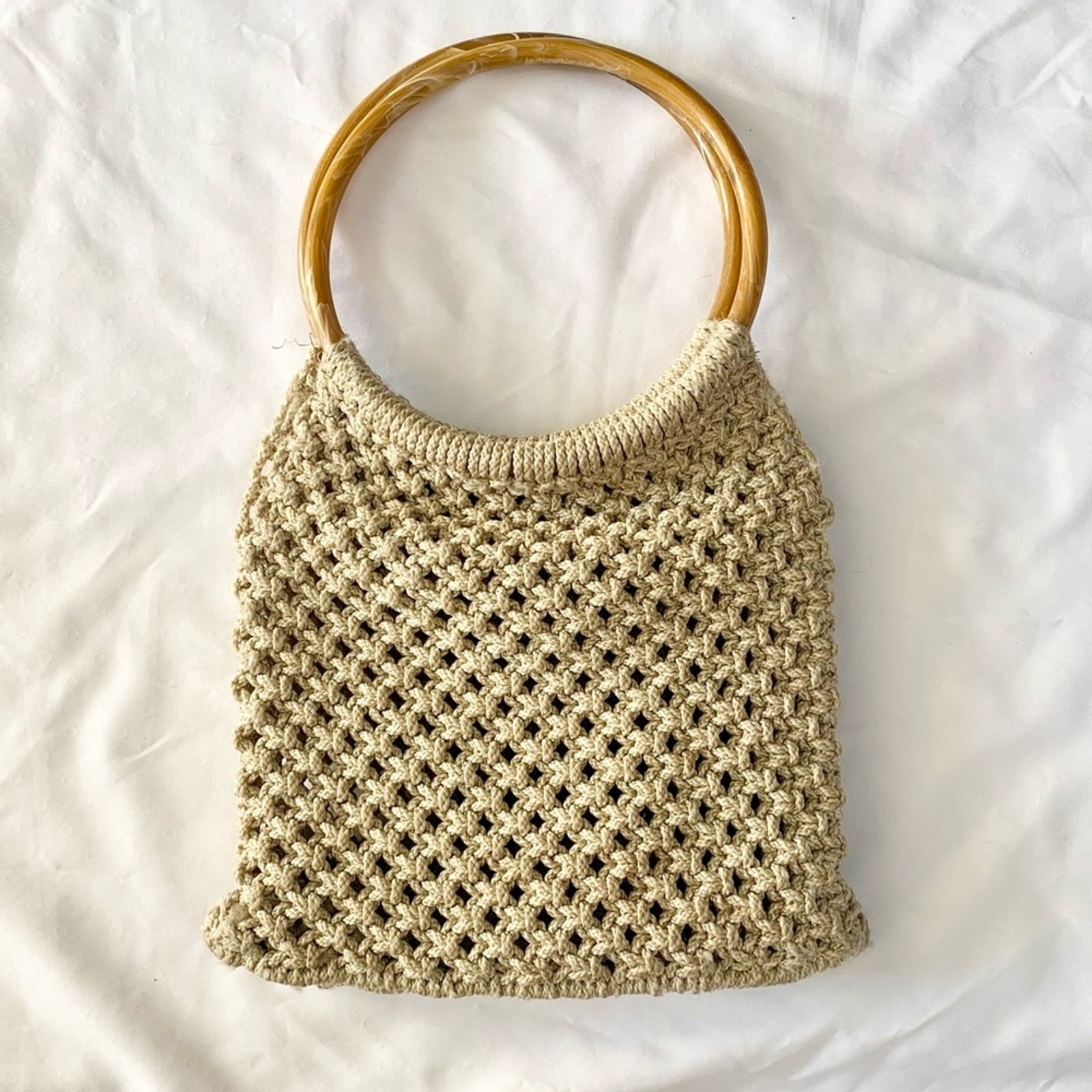Macrame handbag - image 6