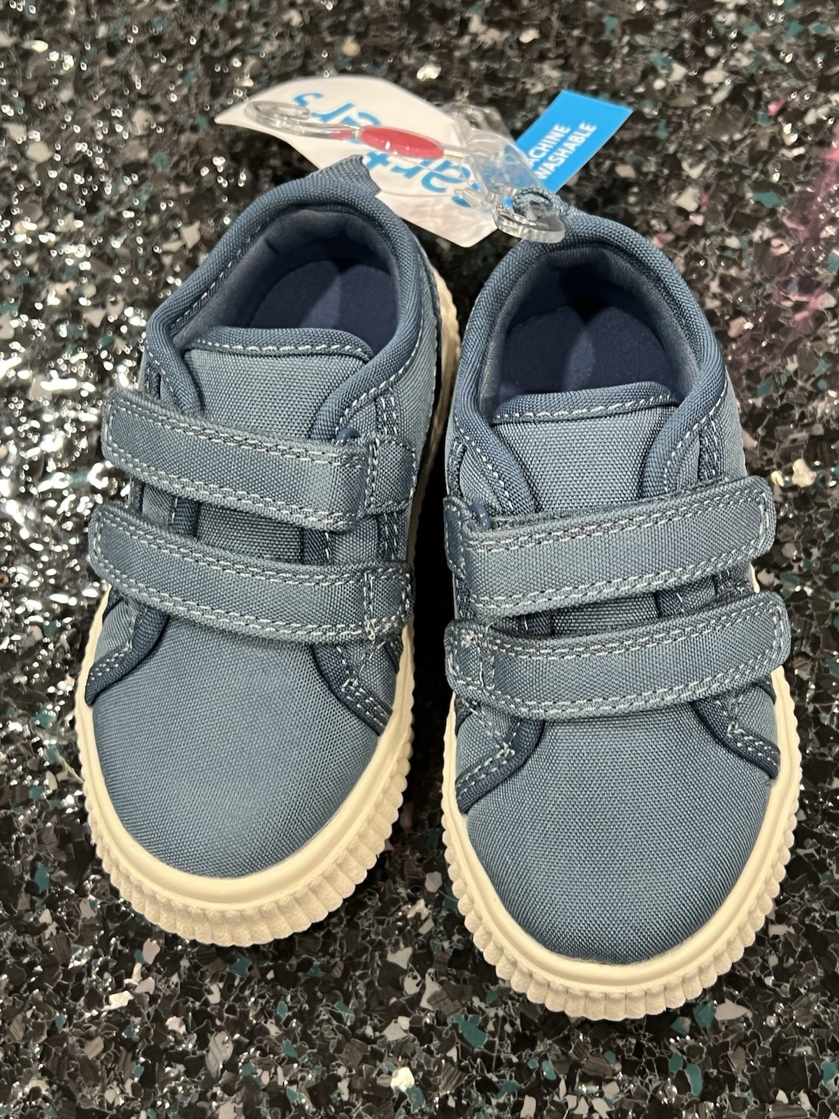 NWT Carter's Toddler Boy Canvas Washable Sneakers Size 5
