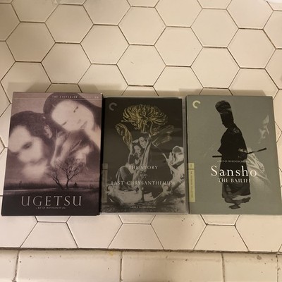 3 Kenji Mizoguchi Criterion DVDs