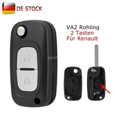 2 Tasten Klapp Schlüssel Gehäuse VA2 Für Renault Kangoo Twingo Mercedes Citan 2 Tasten Klapp Schlüssel Gehäuse VA2 Für Renault Kangoo Twingo Mercedes Citan