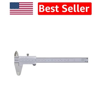 Ultra-Precise Stainless Steel Vernier Calipers 0.05mm Resolution, 40mm Jaw Depth