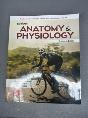 #ad #ad Seeley#x27;s Anatomy amp; Physiology Thirteenth Edition Intl Student Paperback VanPutt… $42.50