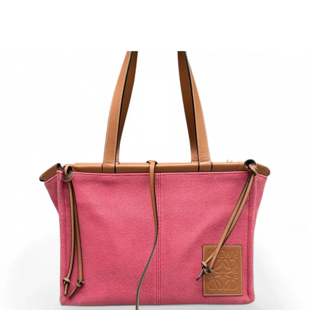 LOEWE ピンク レザー トートバッグ Loewe Tote Pink Bags & Handbags for Women for sale | eBay