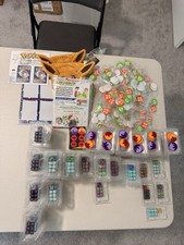 Huge Pokémon Sealed Dice Damage Counter, And Markers + Bonus Items