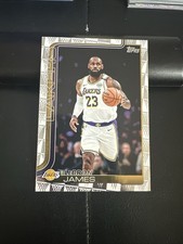 2025-26 Topps Basketball LeBron James Season Tip Off Parallel Lakers