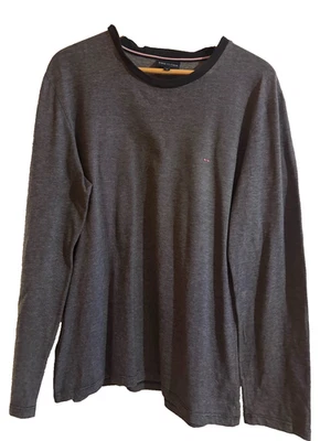 EDEN PARK haut de pyjama gris / bleu taille M - Photo 1/3