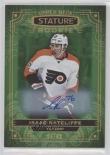 2022-23 Upper Deck Stature Rookies Green 9/65 Isaac Ratcliffe Rookie Auto RC 2d8