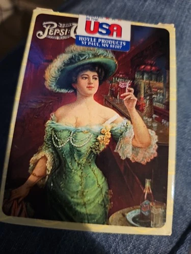 Vintage Playing Cards Lot of 4 Pepsi Cola Dallas Texas Giftco Sealed