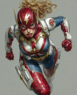 8x10 Fine Art Print - Original Character Illustration - 146782698