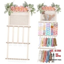 Headband Holder Hair Bows Organizer for Girls, Hair Flower mesh hook