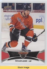 2016-17 Upper Deck AHL Red Taylor Leier #27 READ t4m