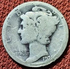 1921 Mercury Dime 10C Silver Coin Semi Key Date