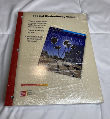 McGraw-Hill Calculus Loose-Leaf Binder-Ready w/ ALEKS Access Code