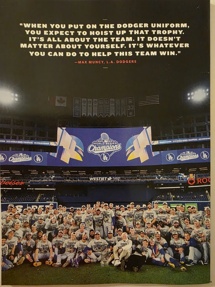 ATHLON SPORTS WORLD SERIES COMMEMORATIVE SPECIAL 2025 CHAMPIONS! DODGERS BACK TO — 第 2/2 张图片