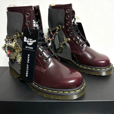 Dr.Martens　ドクターマーチン　MARC　JACOBS　美品　箱付き Dr. Martens × Marc Jacobs Eye Boots 1460 8 holes 23cm UK4