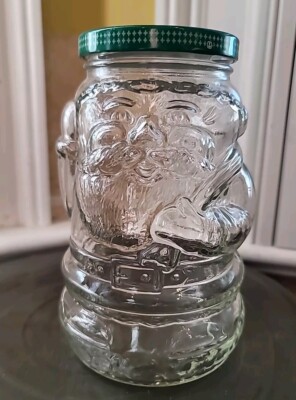 Kraft Santa Jar Mid Century With Lid