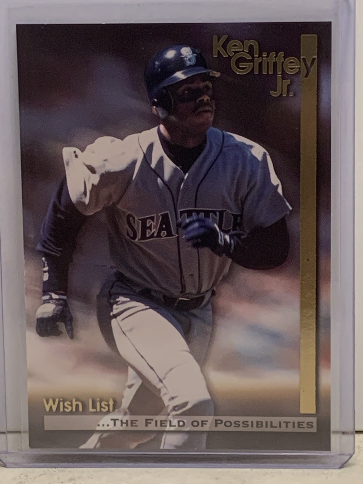 1995  Megacards Ken Griffey Jr. Wish List Ken Griffey Jr. #15 Mariners