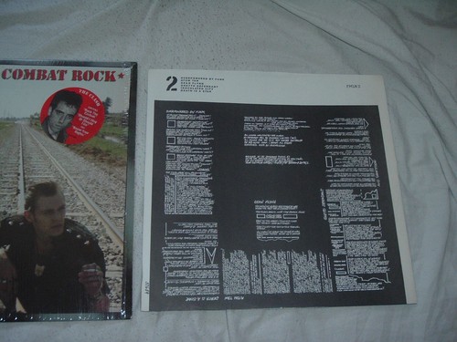 THE CLASH Combat Rock '82 SHRINK !!! + HYPE STICKER ORIG US MASTERDISK 1st press - Picture 3 of 3