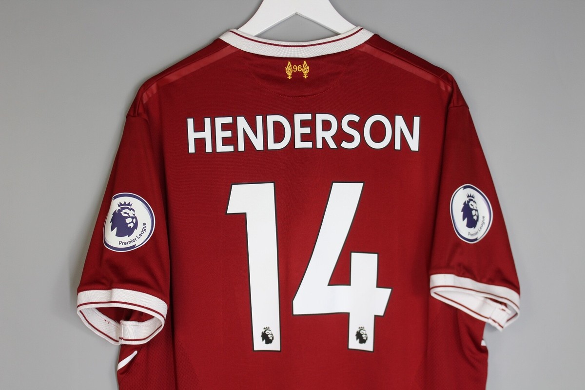 LIVERPOOL ANFIELD 125 YEARS 2017 2018 HOME SHIRT JERSEY XXL #14