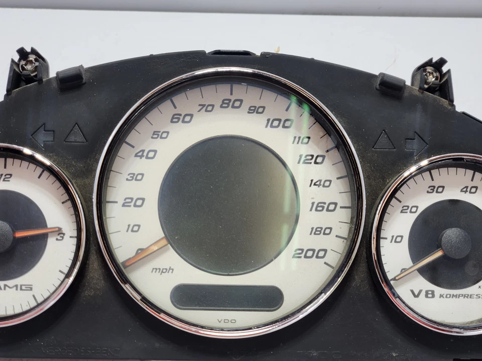 ✅ 2006 OEM Mercedes W219 CLS55 AMG Instrument Cluster Speedometer - Image 3 of 4