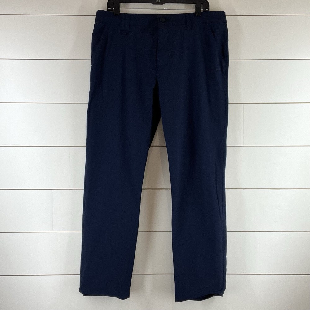 Oakley Men’s Golf Performance Pants Size 30 Blue Stretch Athletic Fit EUC