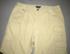5.11 Tactical Khaki FLEX Waist Poly/Cotton Cargo Work Pants Men's 38 X 34