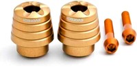 Gegengewichte Lenker Evotech Gold FüR Cbr 1000 Rr 2004 2005 2006 2007 2008 2009