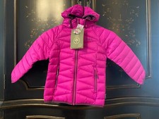 80 Kamik Girl's Adele Synthetic Down Jacket V46929 Fuschia Size 4