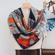 43" Women  s 100 Mulberry Silk Scarf Square Large Scarf Wraps Shawl