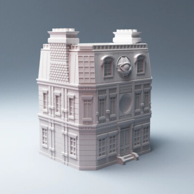 Mystical Building Marvel Crisis Protocol New York Sanctum Corvus Spielegelände