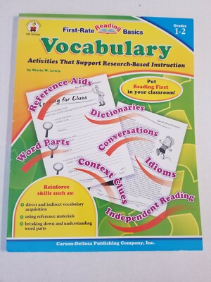 Paperback-First-Rate Reading Basics: Vocabulary, Grades 1 - 2 : Activities 