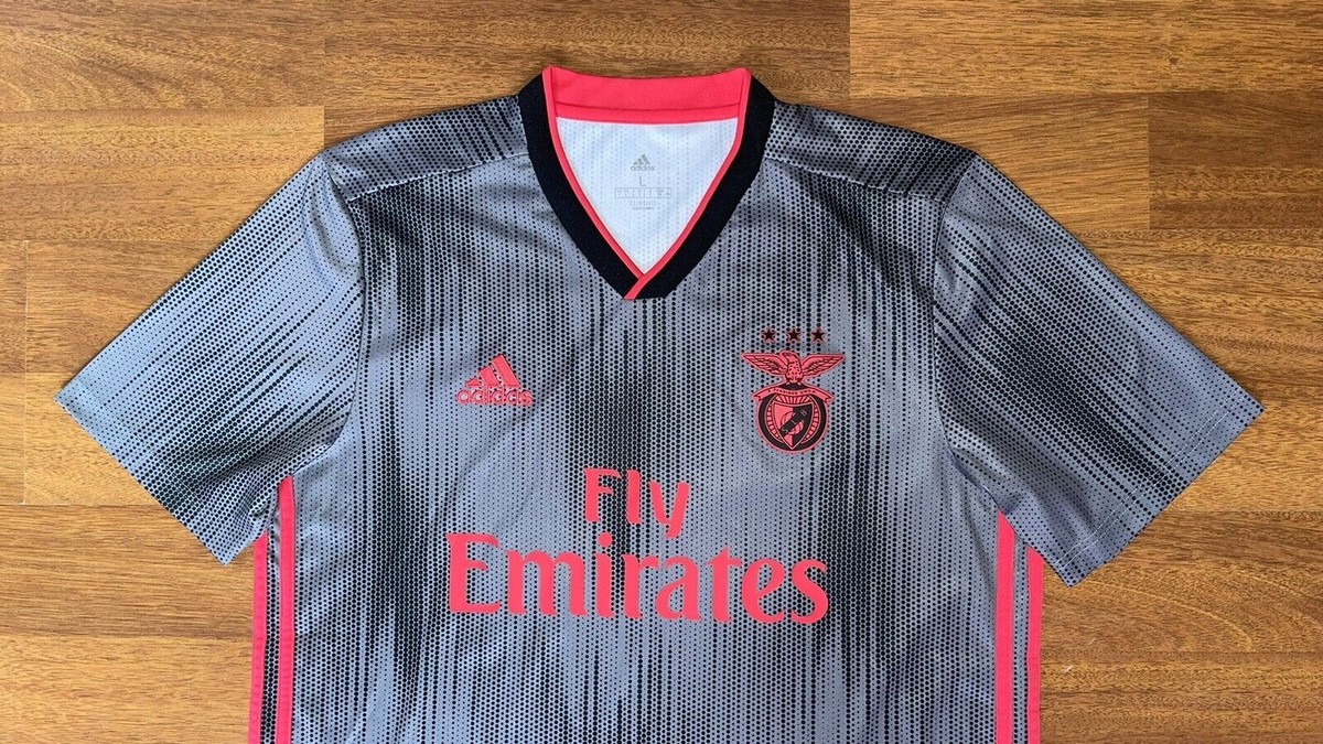 BENFICA ADIDAS 2019/2020 FOOTBALL SOCCER AWAY JERSEY SIZE “L